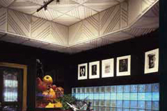 decorative ceiling drop tile.